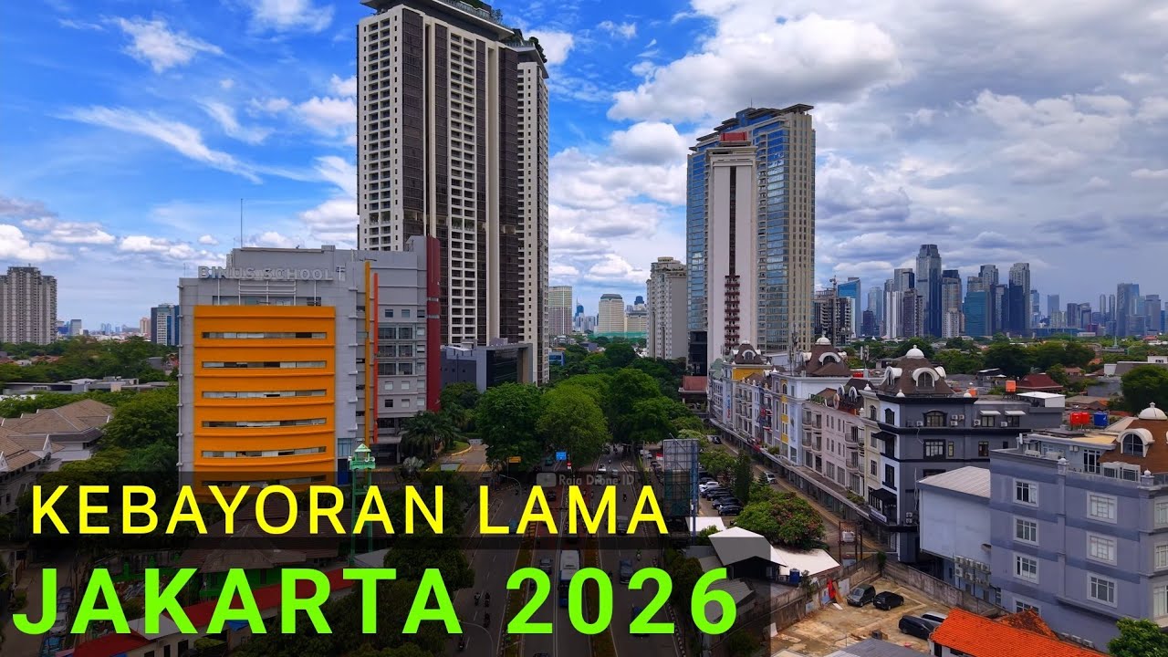 Kebayoran Lama Jakarta 2026 by Drone DJI Mavic 4 Pro