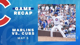Game Highlights: Matt Mervis Makes MLB Debut, Steele Records Quality Start in Cubs Win | 5/5/23