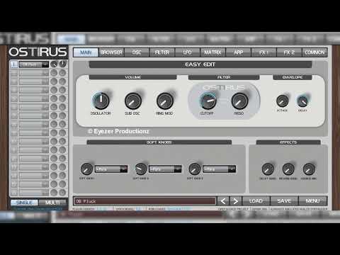 DSP56300 Ostirus - Lush Oberheim Style Pad