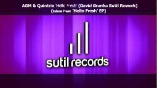AGM & Quintrix 'Hello Fresh' (David Granha Sutil Rework) ***RELEASED OCT 24th 2012***