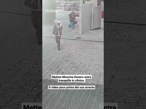 Il boss Matteo Messina Denaro tranquillo poco prima del suo arresto #shorts