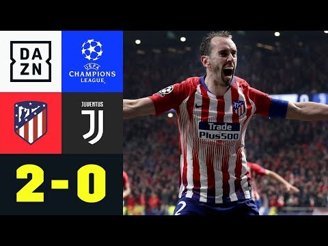 Diego Godin mit Scherenschlag ins Glück: Atletico Madrid - Juventus Turin 2:0 | Champions League