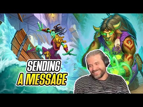 (Hearthstone) Sending a Message with Control Shaman