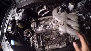 replacing spark plugs 2008 Hyundai SantaFe 3.3L part 2