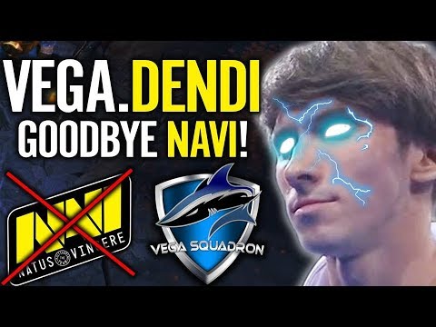 Dendi Playing First Match at his New Team VEGA - Say Goodbye to Navi
