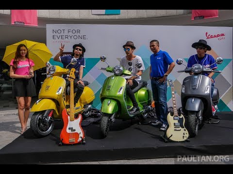 2018 Vespa GTS Super 300 Launch in Malaysia | a blend of sports and performance on city streets