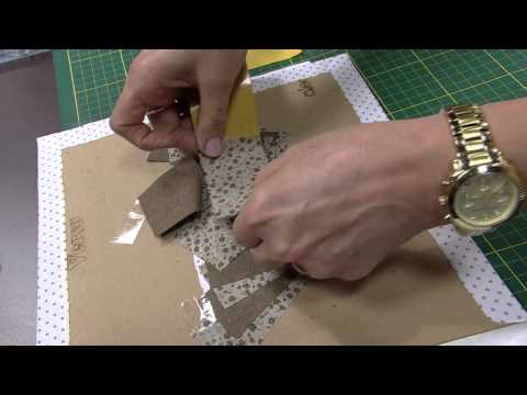 Mulher.com 11/03/2015 Laís Mel - Patch dobradura com tecido alto adesivo