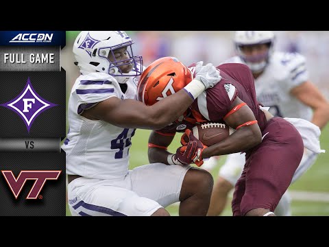 Furman vs. Virginia Tech Full Game | 201 ACC Football