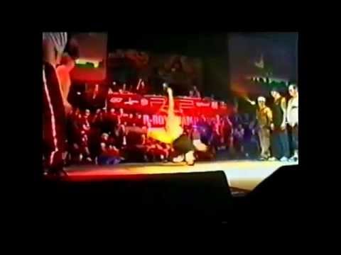 Bboy Dani "UK Championship 2000" Final   Addictos Crew Vs  Suicidal Lifestyle Crew