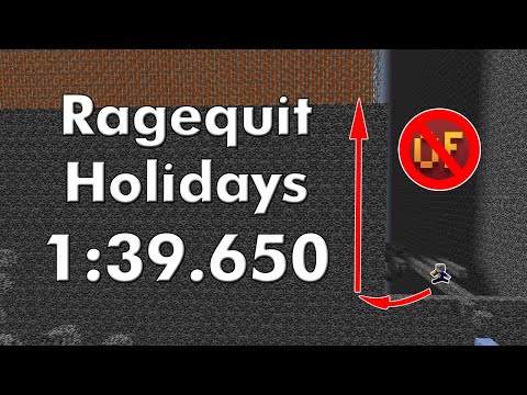 Minecraft CTM Speedrun: Ragequit Holidays in 1:39.650