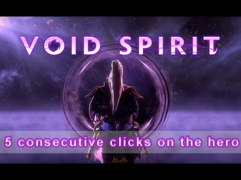 Dota 2 - VOID SPIRIT Selecting Responses