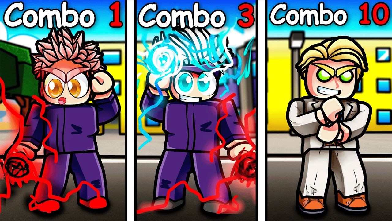 Learning 1 Combo From EVERY Character in Jujutsu Shenanigans