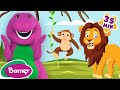 Barney S Animal Safari NEW COMPILATION Learn Animals Barney The Dinosaur 9 Story Kids