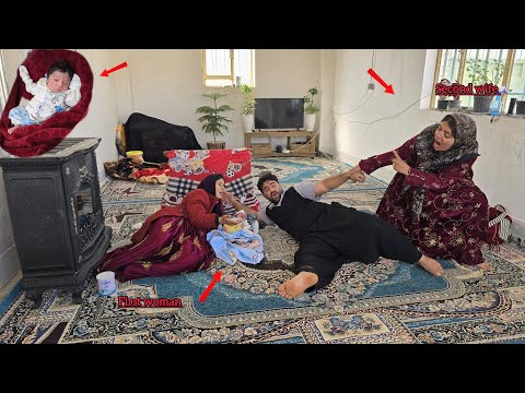 محبت،جشن:The second lady's jealousy of her husband's interest in the first lady and her newborn baby