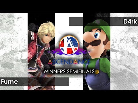 Smash 4: ←/ | Fume (Shulk/Little Mac) V D4rk (Luigi) - Ascendance 73 Tournament SSB4
