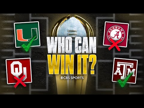 Which teams can ACTUALLY Win the National Title? 🤔