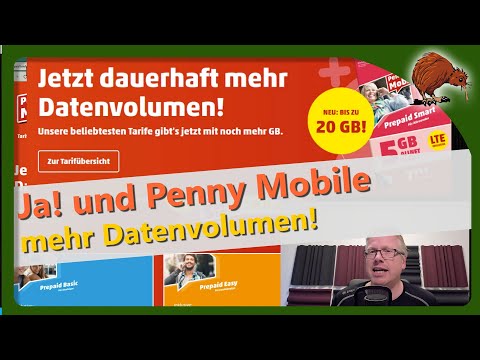 ja! mobil und Penny Mobil: mehr Datenvolumen