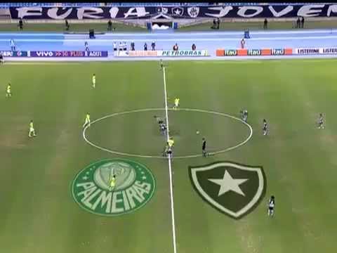 Melhores Momentos - Botafogo 1 x 2 Palmeiras - (15ª Rodada) Campeonato Brasileiro 2012