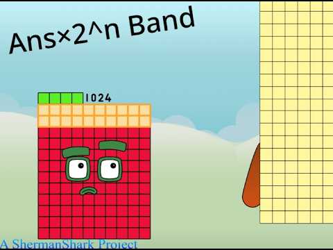 Numberblocks Ans×2^n Band