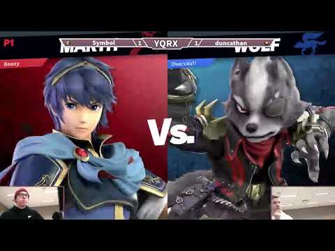 Beezy (Marth) vs. Overcast! (Wolf, Krool) - Swiss Rd 4 - YQRX Ultimate