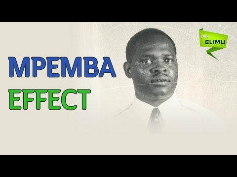 Mpemba Effect