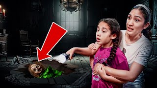 We Found a CREEPY Old DOLL In Our New HOUSE!! | Jancy Family