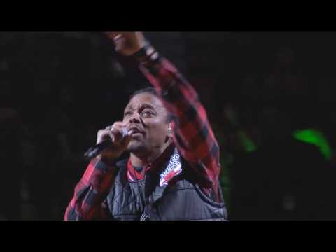 Lupe Fiasco - Kick Push + JUMP: Live at United Center, Chicago Bulls vs Golden State Warriors