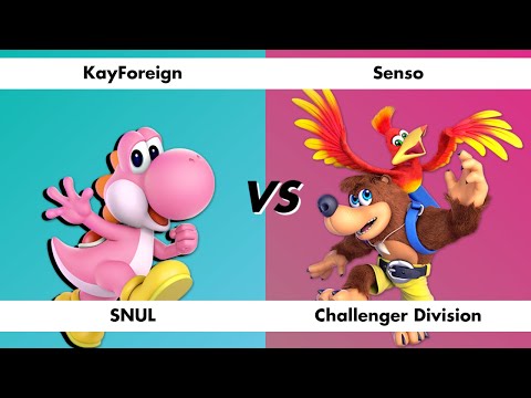SNUL Season 6 - Kayleigh (Yoshi) vs Senso (Banjo, Falco) - Challenger
