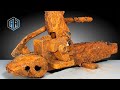 Rusty Steel Strapping Gun Restoration - Belt Tightening Machine Restoration