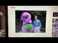 2000 Barney Singing I Love You With WCPO AM Anchor Michael Flannery
