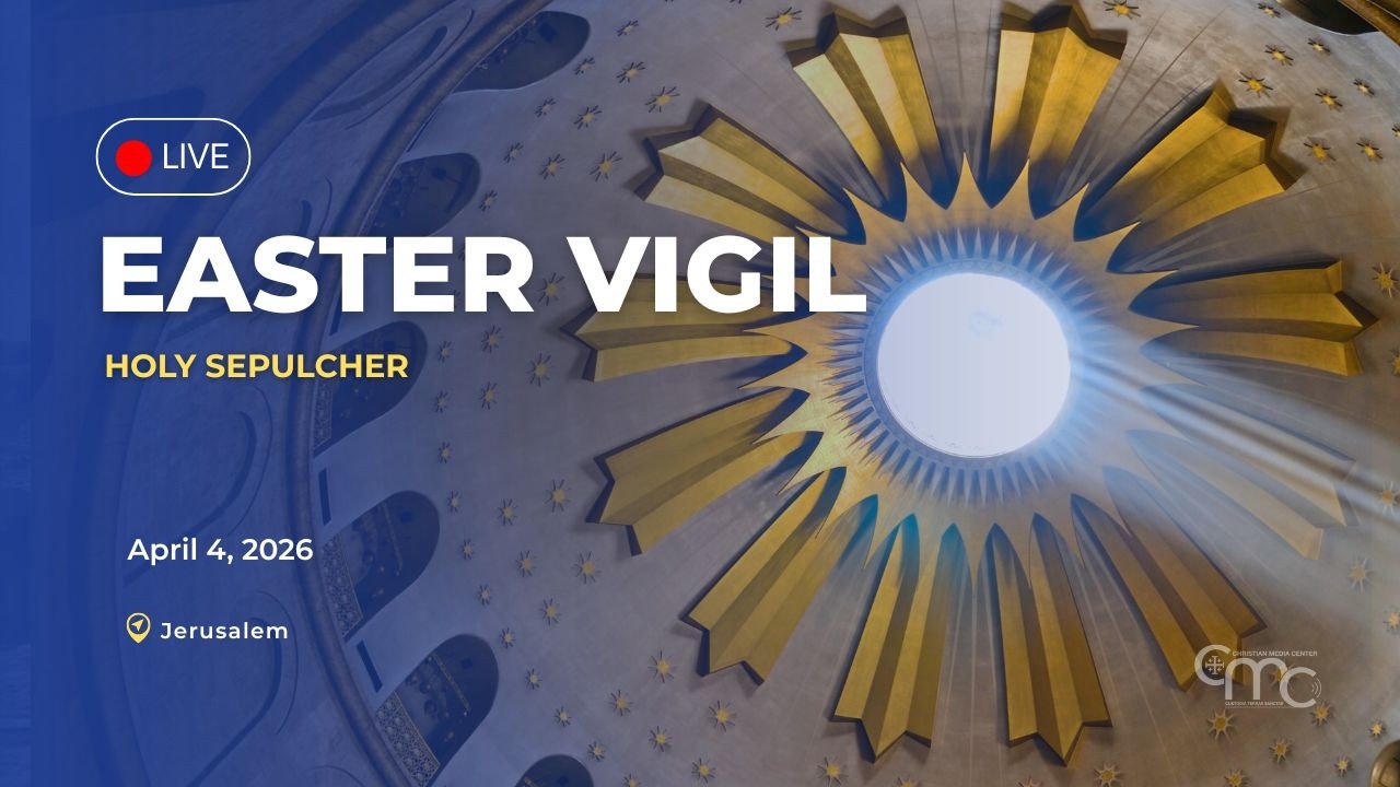 🔴 LIVE: Easter Vigil | Holy Sepulchre Jerusalem | HOLY WEEK 2026