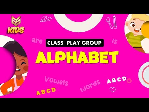 Alphabet - Gyansrota Kids (Playgroup) English