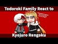 Bnha Todoroki Family Reacts To Kyojuro Rengoku Related AU 1 1