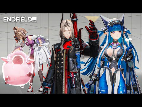 All Character Idle Animation & Menu Animation | Arknight Endfield