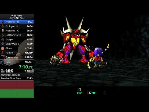 (JP) Wild Arms Any% No ACE Speedrun  - 1:30:34