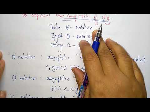 asymptotic growth | Design Algorithms | Lec 7 | Bhanu Priya