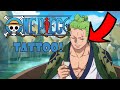 ONE PIECE LAND OF WANO ZORO TATTOO Tattoo Time Lapse