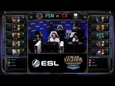 NA LCS Expansion CA vs FSN Game 4 Highlights