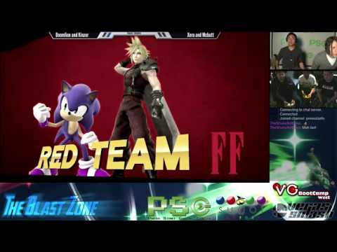 Blast Zone Doubles, Doomlion (cloud) and kinzer (sonic) VS Xero (rosalina) Mcbutt (wario,Fox)