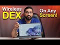 WIRELESS DEX on any TV screen - PLUS bonus portable setup