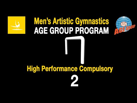 Men's Artistic Gymnastics Age Group Program - Horizontal Bar - High Performance Compulsory - HPC 2