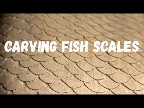 How to Carve Realistic Scales with a knife