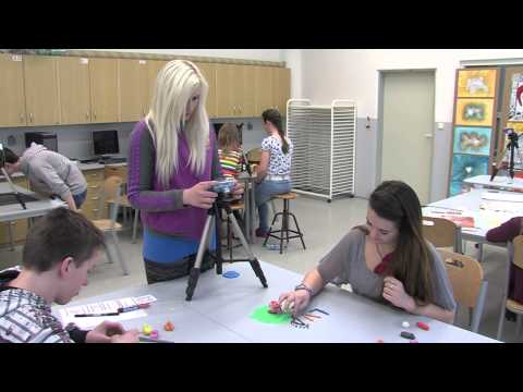 Animační dílna na Základní škole Mánesova v Otrokovicích