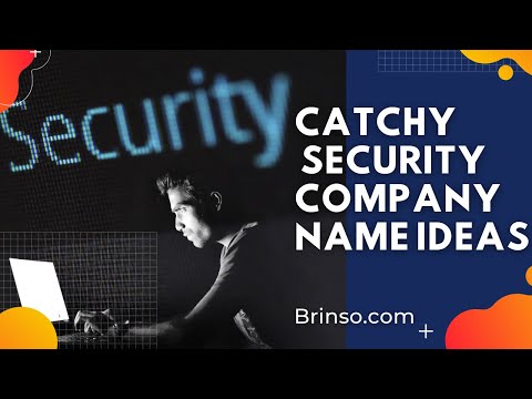 , title : 'Catchy Security Company Name Ideas  | Brinso.com'