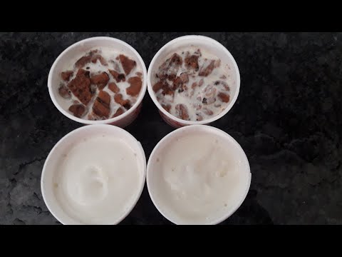 2 type of ice cream in tamil/easy home made ice cream with out cream &machine