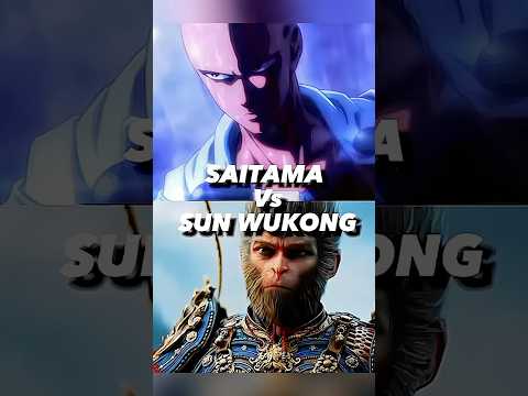 Who Would Win *Sun Wukong Vs Saitama*  #shorts