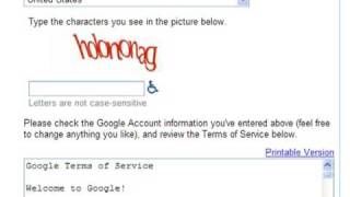 Open A Google Email Account