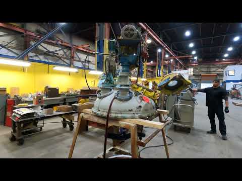 1980 PFAUDLER 50 Gallon Kettle Glass Lined Atmospheric & Pressure Reactor | Perry Equipment (1)