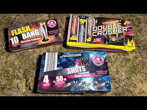 TEST ALL LIDL FIREWORKS BOMB TUBES! Discount fireworks for New Year's Eve 2025?!