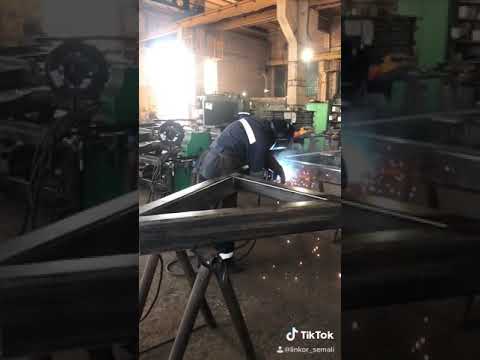 Замедленная видео процесса сварки полуавтоматом #linkorsemali ПДГ С500ИП